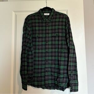 Like New Saint Laurent Men’s Flannel Shirt Sz M